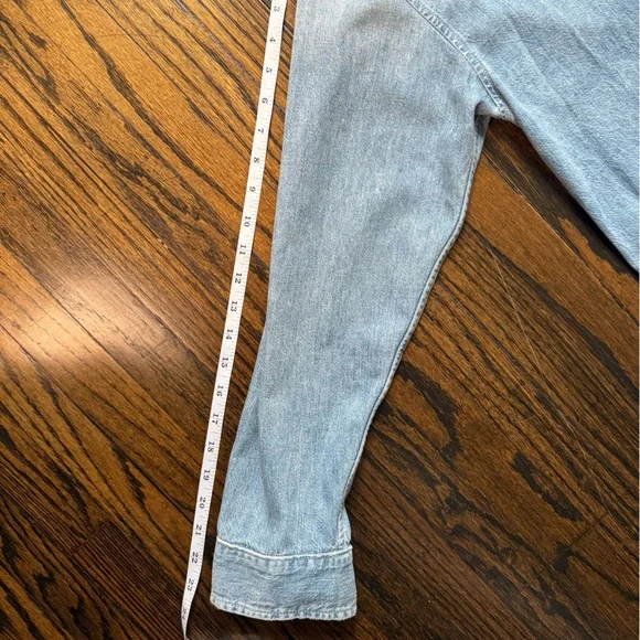 MOTHER, Denim Overshirt, One Size - Picture 8 of 10